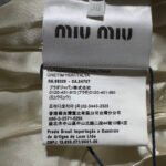 MIU MIU quilted denim jacket（GWB221-15Q1-F0013-S-OOO） - 图片 6