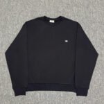 CELINE Triomphe loose sweatshirt in cotton fleece (RY01O670Q-38AW）