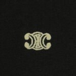 CELINE Triomphe loose sweatshirt in cotton fleece (RY01O670Q-38AW） - 图片 5