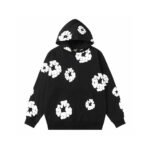 DENIM TEARS The Cotton Wreath Sweatshirt "Black"(301-010-30）