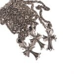 CHROME HEARTS Heart Cross Necklace（CHROME HEARTS 245） - 图片 6