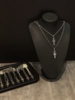 Chrome Hearts Letter Ring Sword Necklace（CHROME HEARTS 192） - 图片 9