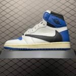 Travis Scott × Fragment × Nike Air Jordan 1 Retro High OG SP "Military Blue"  (DH3227-105)