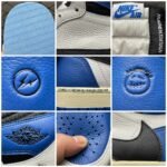 Travis Scott × Fragment × Nike Air Jordan 1 Retro High OG SP "Military Blue"  (DH3227-105) - 图片 5