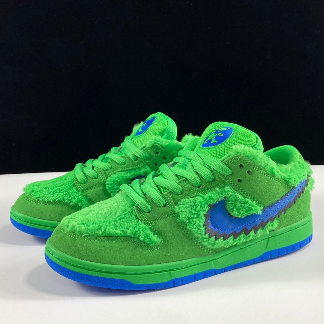 i1659196925-4330-1 Grateful Dead × Nike SB Dunk Low "Green Bear"(CJ5378-300) - 图片 1
