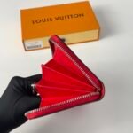 Louis Vuitton x Supreme Portefeuille Brazza Long Wallet in Red Epi Leather(M60017） - 图片 5