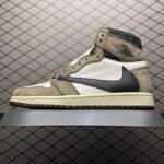 Travis Scott × Nike Air Jordan 1 Retro High OG TS SP "Sail/Dark Mocha"(CD4487-100)