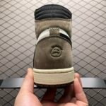 Travis Scott × Nike Air Jordan 1 Retro High OG TS SP “Sail/Dark Mocha”(CD4487-100) - 图片 6