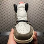Travis Scott × Nike Air Jordan 1 Retro High OG TS SP “Sail/Dark Mocha”(CD4487-100) - 图片 3