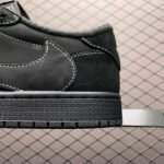 Travis Scott × Nike Air Jordan 1 Low OG SP "Black Phantom"(DM7866-001) - 图片 8