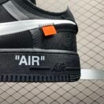 Off-White × Nike Air Force 1 Low "Black" (AO4606-001) - 图片 9