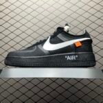 Off-White × Nike Air Force 1 Low "Black" (AO4606-001)