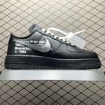 Off-White × Moma × Nike Air Force 1 Low "Black" (AV5210-001) - 图片 4