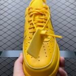 Off-White × Nike Air Force 1 Low "University Gold" (DD1876-700) - 图片 6