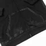 Balenciaga Eiffel Tower Paris Night Distressed Zipper Hoodie(744444TOVE51055） - 图片 7