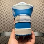 Off-White × Nike Air Jordan 1 High UNC "White/Dark Powder Blue"  (AQ0818-148) - 图片 5