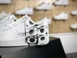 Supreme × Comme des Garçons SHIRT × Nike Air Force 1 Low "White"（923044-100） - 图片 9