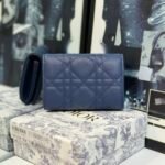 Dior Caro Cannage Bifold Coin Case in Black Leather（S5132UWHC-M900） - 图片 18