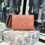 Dior Caro Cannage Bifold Coin Case in Black Leather（S5132UWHC-M900） - 图片 16