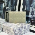 Dior Caro Cannage Bifold Coin Case in Black Leather（S5132UWHC-M900） - 图片 17