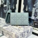 Dior Caro Cannage Bifold Coin Case in Black Leather（S5132UWHC-M900） - 图片 15