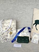 Dior Cannage Key Ring Coin Case Black（S5158UWHC-M900） - 图片 25