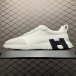 【Hermès】Stretch canvas suede goatskin sneakers（H202934Z H91）