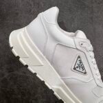 PRADA Leather and nylon high-top sneakers（2EE390_3LNW_F0009_F_G000） - 图片 4