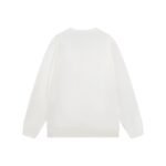 PRADA SS23 Solid Color Logo Casual Sweatshirt Crew Neck Long Sleeve (UJL26A-11LN-F0002-S-232） - 图片 4