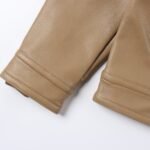 Louis Vuitton Men's LV Flower Embroidered Leather Jacket（1AFQO6） - 图片 4