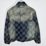 Louis Vuitton Damier Wash Denim Jacket（1AFWW8） - 图片 3