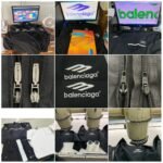 Balenciaga Colorblock Embroidered Lettering Tracksuit Jacket (763436TNQ251000） - 图片 8