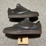Travis Scott × Nike Air Jordan 1 Low OG SP "Velvet Brown"(DM7866-202) - 图片 9