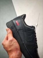 Supreme × Nike Air Force 1 Low "Black" (CU9225-001) - 图片 7