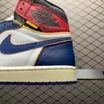 Union × Nike Air Jordan 1 Retro High OG NRG "Storm Blue/Varsity Red" （BV1300-146) - 图片 4
