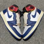 Union × Nike Air Jordan 1 Retro High OG NRG "Storm Blue/Varsity Red" （BV1300-146) - 图片 5