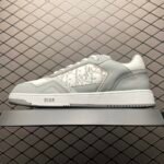 DIOR B27 Skateboard Shoes Men Low-Top Gray (3SN272ZIJ890415)