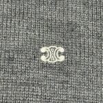 CELINE Triomphe trucker sweater in wool and cashmere  (2ADBH048T-38OW） - 图片 11