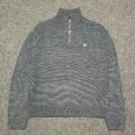 CELINE Triomphe trucker sweater in wool and cashmere  (2ADBH048T-38OW） - 图片 2