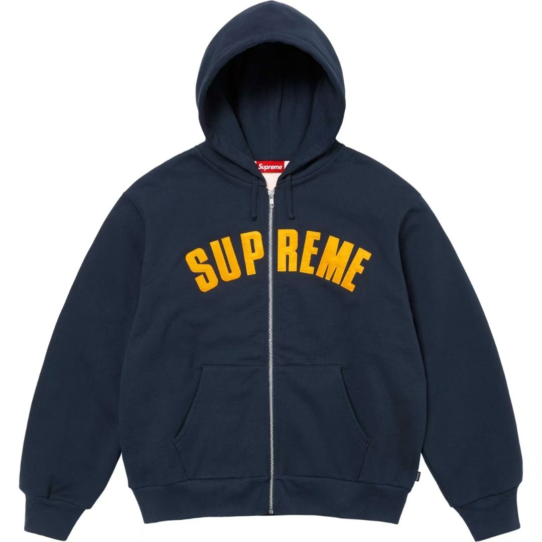 i1730778731-8136-2 Supreme Arc Thermal Zip Up Hooded Sweatshirt(SUP-FW24-191) - 图片 1
