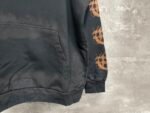 BALENCIAGA MENS Heavy Metal Logo Hoodie "Black" (739024TOVD81055） - 图片 6