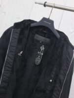 Chrome Hearts Cobra 3 Cemetery Cross Patch Nylon Racing Jacket "Black/White/Red" (CH-2024-1000） - 图片 10