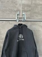 Balenciaga Logo Drawstring Hoodie (578135TGV74） - 图片 4