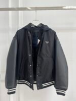 PRADA Oversized Re-Nylon bomber jacket（SGC578_1WQ8_F0002_S_OOO） - 图片 11