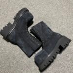 Balenciaga Men's Stomper Bootie in Black（805889W2H111000） - 图片 8