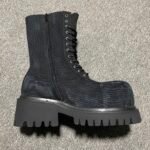 Balenciaga Men's Stomper Bootie in Black（805889W2H111000） - 图片 7