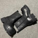 Balenciaga Men's Stomper Bootie in Black（805881WCDA01000） - 图片 7