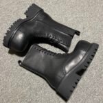 Balenciaga Men's Stomper Bootie in Black（805881WCDA01000） - 图片 3