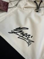 GUCCI Technical Cotton Canvas Hooded Jacket "Black/White"（787197-ZARAK-1043） - 图片 3