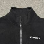 Miu Miu Logo sweat jacket（MJL043-15V3-F0002-S-OOO） - 图片 6